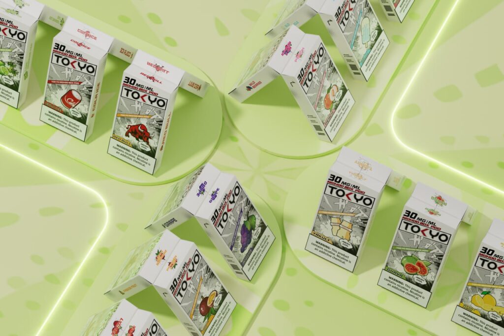 東京魔盒煙彈-口味